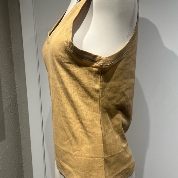 Nostalgia Yellow Tank Top with Modern Appeal - Picture 7 of 13